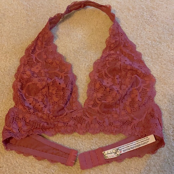 Intimately Free People Lace Halter Bralette - Picture 1 of 5